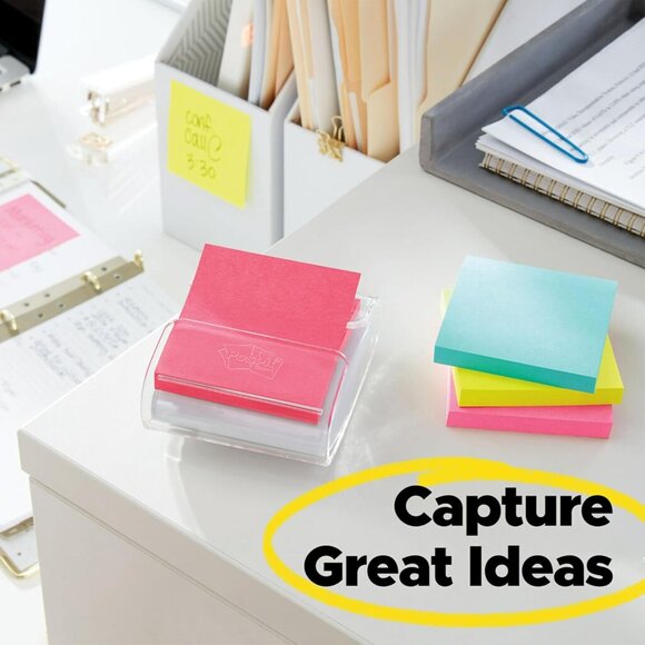 Pop-up Notes, 3x3 in, 5 Pads, America's Favorite Sticky Notes, Assorted Colors, - Picture 8 of 10